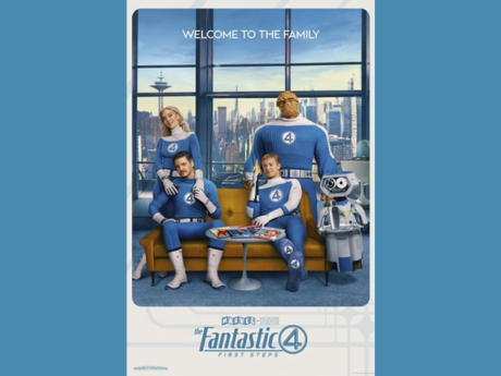 Movie poster Fantastic Four First Steps