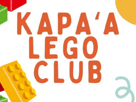 Kapaa Lego Club is advertised
