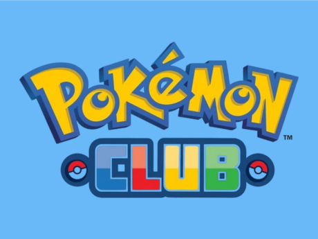Pokemon logo with the text "Pokemon Club"