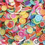 Fimo fruit slices