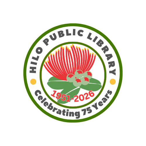 Ohia Flower inside of a circle