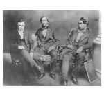 Photo of Hawaiian Princes Liholiho and Lot with Judd