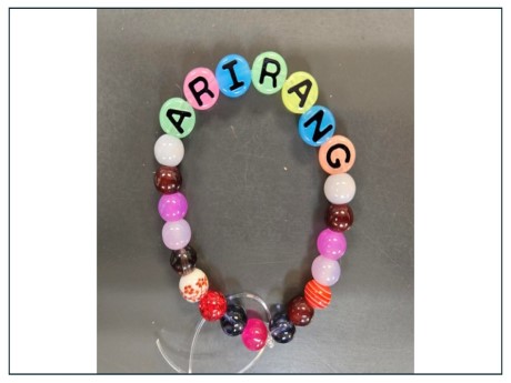 arirang bead bracelet