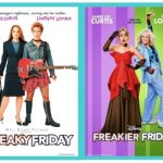 freaky friday and freakier friday dvd covers featuring lindsay lohan and jamie lee curtis