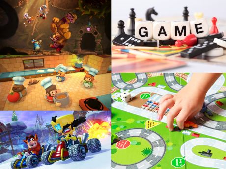 video games and board games