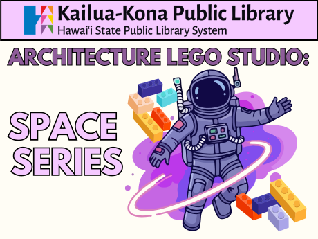 Architecture LEGO Studio: Space Series featuring astronaut floating in space surrounded by LEGO pieces