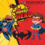 A picture of superhero cartoon character