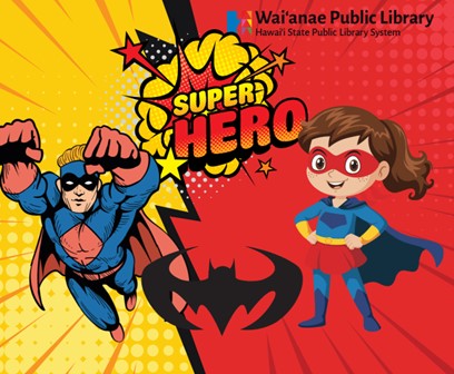 A picture of superhero cartoon character
