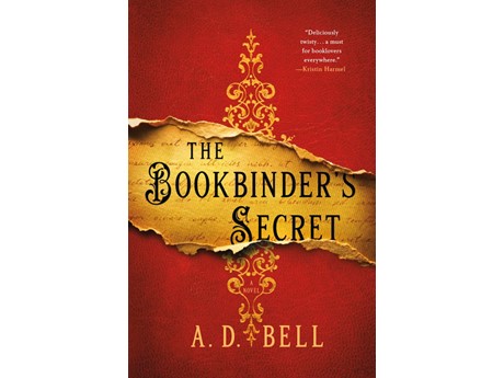Cover of The Bookbinder's Secret by A.D. Bell.
