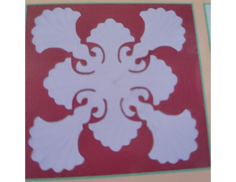 Hawaiian Quilt Pillow Top