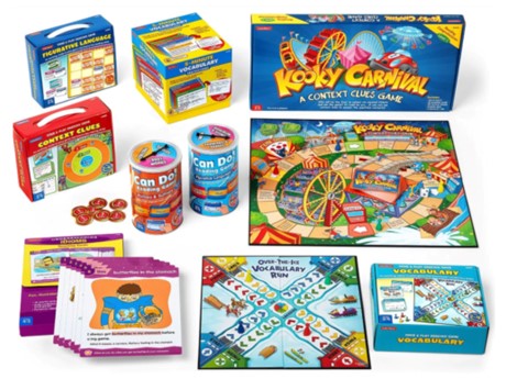 Lakeshore Literacy Games for all ages.