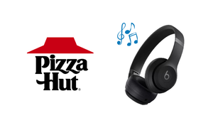 2026 Summer Reading Challenge: Pizza Hut logo & Beats Headphones
