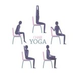 five chair yoga poses
