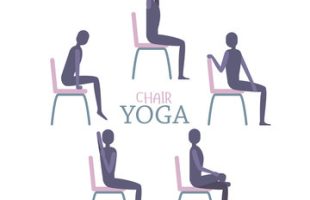 five chair yoga poses