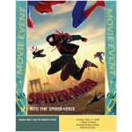 into the spider-verse movie event promo poster