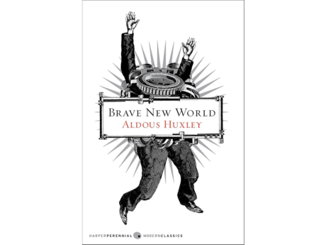 Book cover for "Brave New World" by Aldous Huxley
