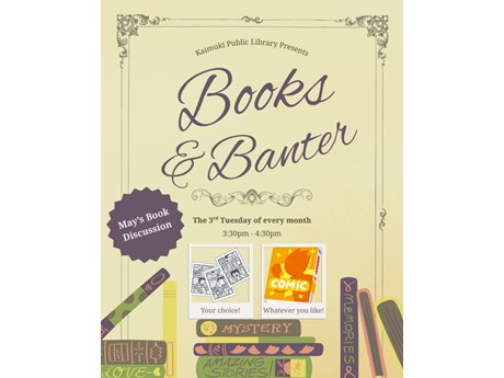 Books & Banter: Teen Manga & Graphic Novel Book Club