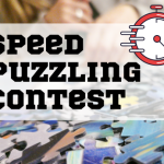 Speed Puzzling Contest. Designed by Jennifer Vinzons