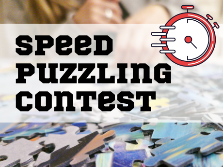 Speed Puzzling Contest. Designed by Jennifer Vinzons