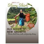 Storyteller Janine Oshiro with her story skirt