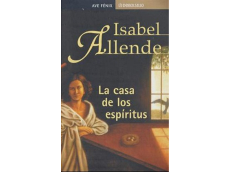 book cover for la casa de los espiritus