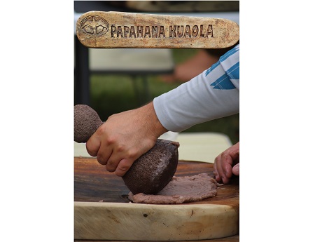 papahana kuaola flyer of poi pounding.