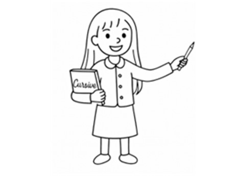 Miss Cursive logo image