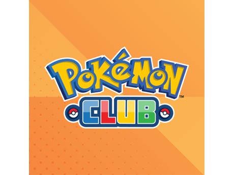 Pokemon Club logo with orange background