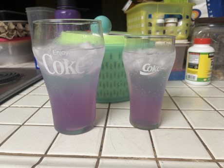 Butterfly Pea Sparkling Lemonade