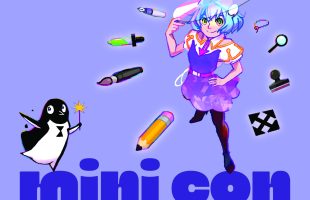 girl with penguin