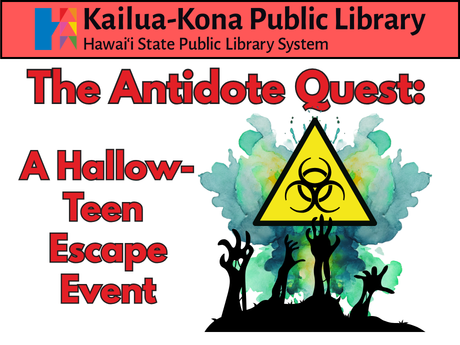 The Antidote Quest: a Hallow-Teen Escape Event