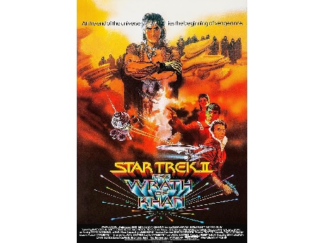 Star Trek II The Wrath of Khan movie poster