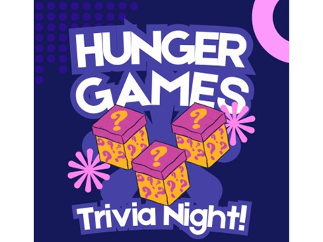 the hunger games trivia night mystery prize decor