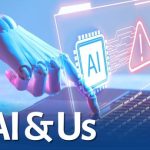 Artificial Intelligence with text "AI & Us"