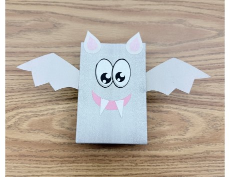 Halloween Bat Treat Bag