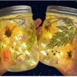 Mason Jar with Fairy Lights